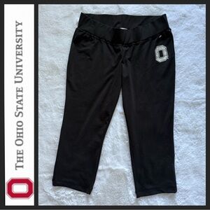 NWOT The Ohio State University Buckeyes Black Capri Leggings